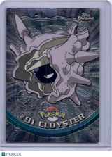 Cloyster 2000 PokemonTopps Chrome #91
