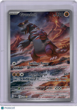 Groudon 2023 Paradox Rift #199/182 llustration Rare IR Holo Pokemon