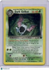 Dark Golbat 2000 Team Rocket 7/82 Pokemon TCG