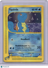 Squirtle 2002 Expedition Base Set 132/165 Pokemon TCG