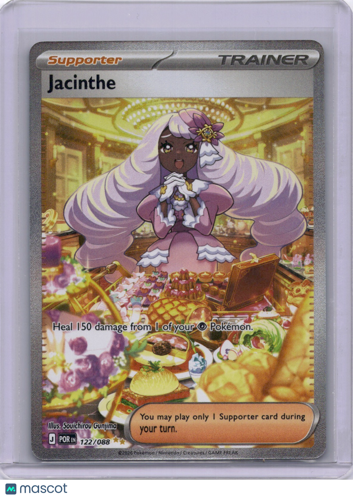 Jacinthe 2026 Pokemon Mega Evolution Perfect Order 122/88 FA SAR