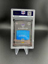 De'aaron Fox 2017 Panini Donruss Optic Red Yellow Rookie RC PSA 10 Gem Mint