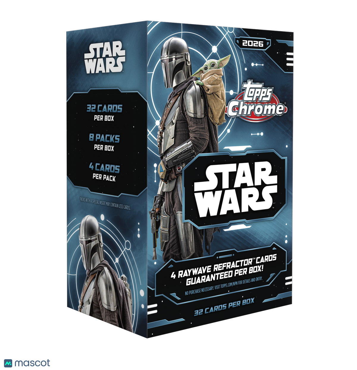 2026 Topps Chrome Star Wars Value Blaster Box