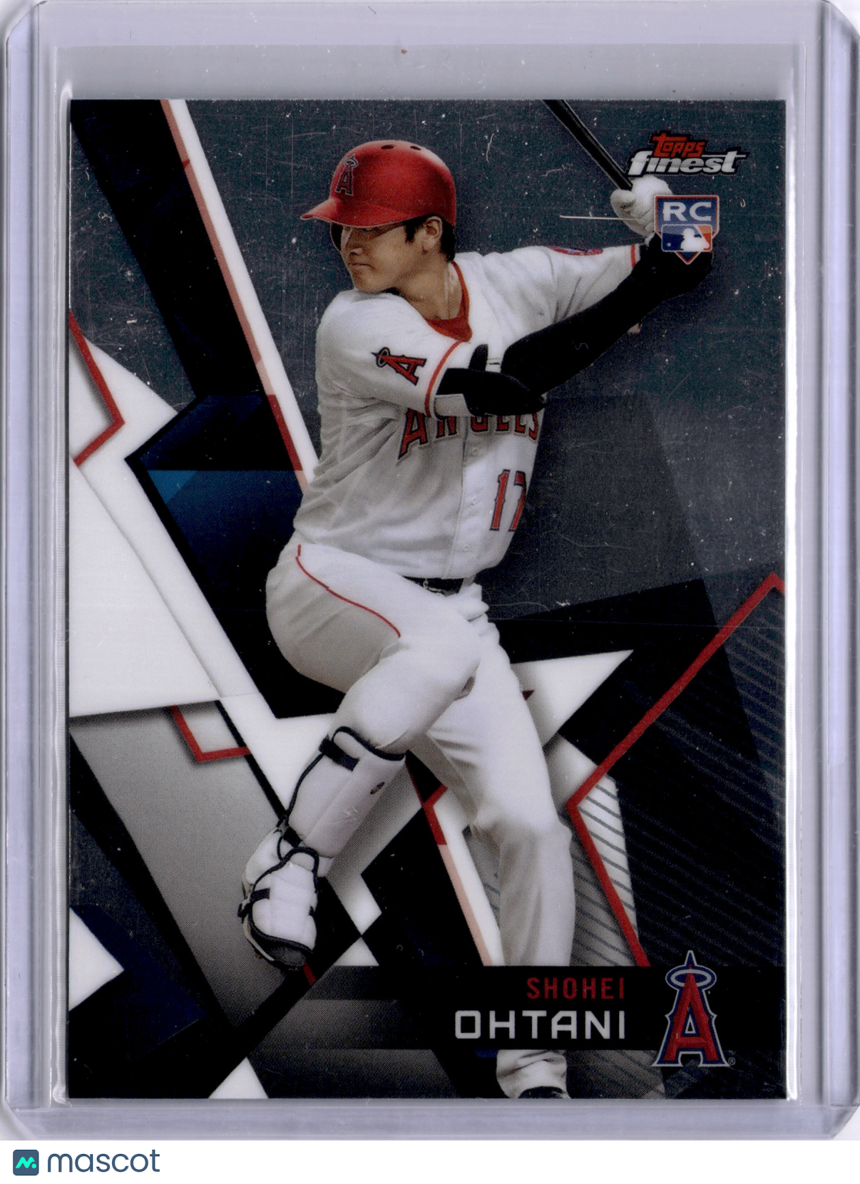 Shohei Ohtani 2018 Topps Finest Rookie RC Dodgers Angels