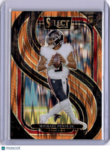 Michael Penix Jr. 2025 Panini Select Orange Shock Prizm /399 Rookie RC Falcons