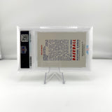 Willie Mays 1998 Bowman Chrome Reprints Refractor PSA 9 Mint Giants HOF