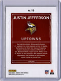 Justin Jefferson 2024 Panini Donruss Optic Uptowns SP Vikings