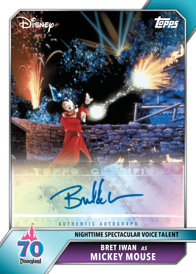 2025 Topps Disneyland 70th Anniversary Hobby Box