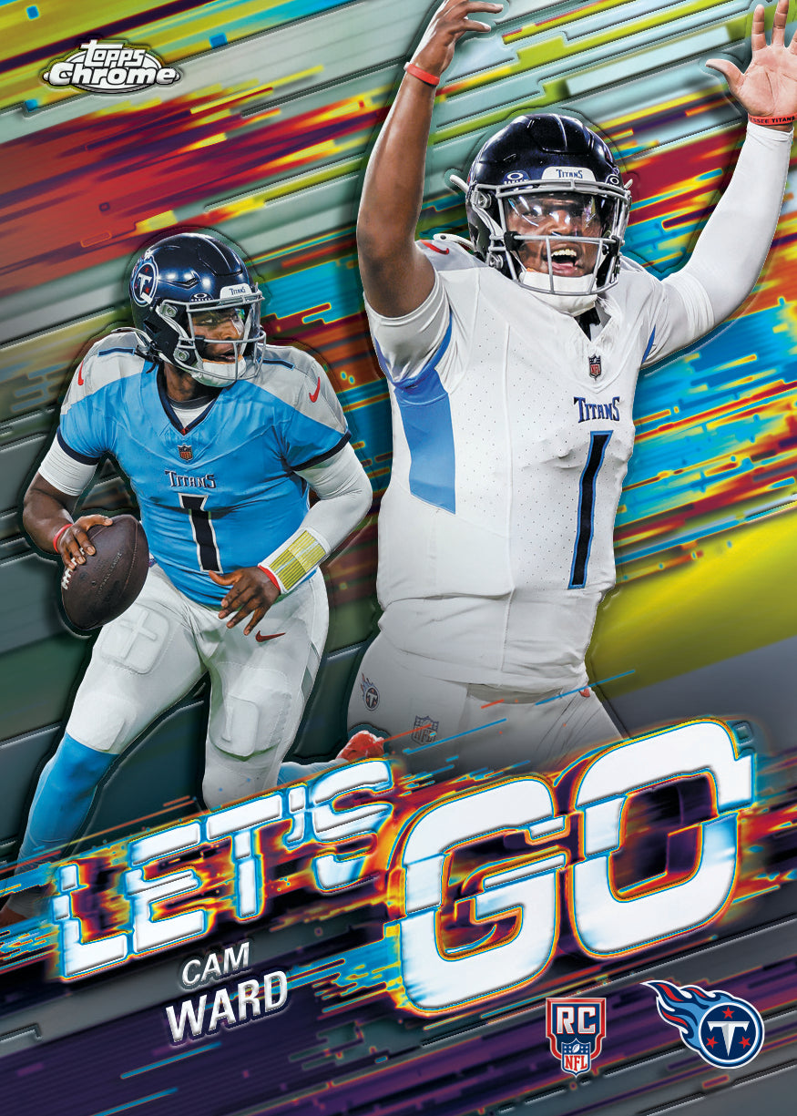 2025 Topps Chrome Football Value Blaster Box