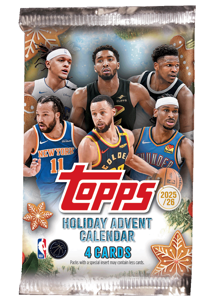 2025 Topps Holiday Basketball Advent Calendar