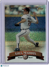 Greg Maddux 1998 Topps Finest Refractor Braves HOF