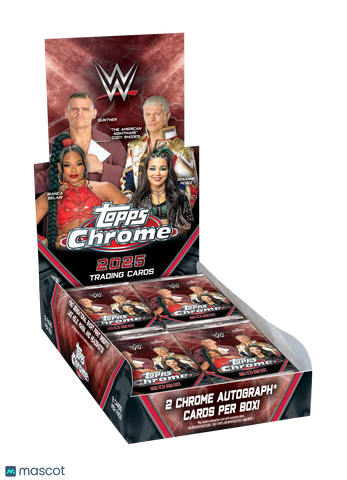 2025 Topps Chrome WWE Wrestling Hobby Box