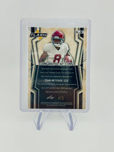 John Metchie 2022 Leaf Flash Leopard /5 Auto Bama Texans