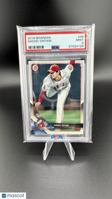 Shohei Ohtani 2018 Bowman Rookie RC PSA 9 Mint Angels Dodgers