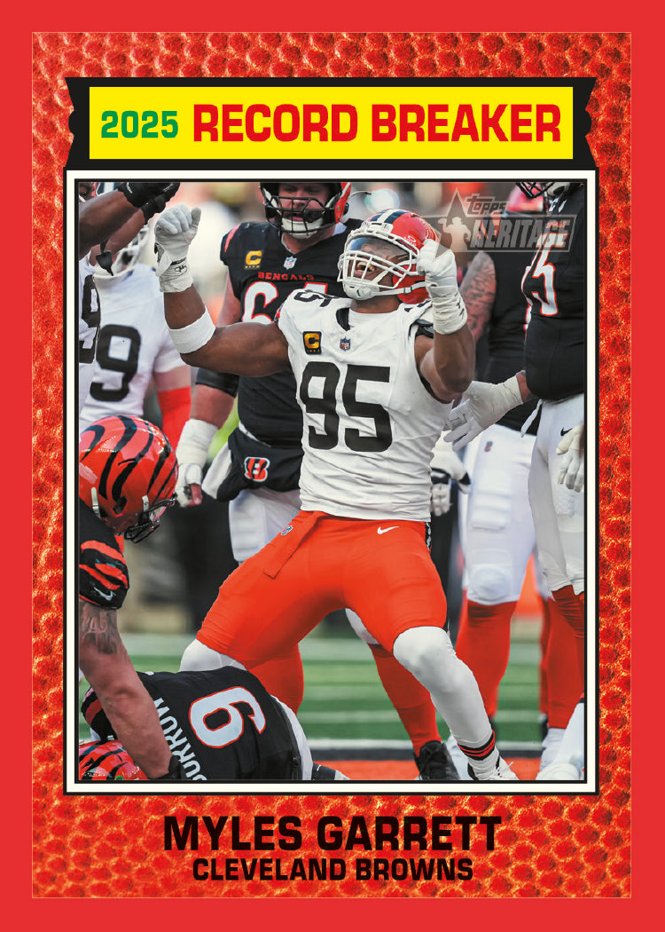 2026 Topps Heritage Football Mega Box