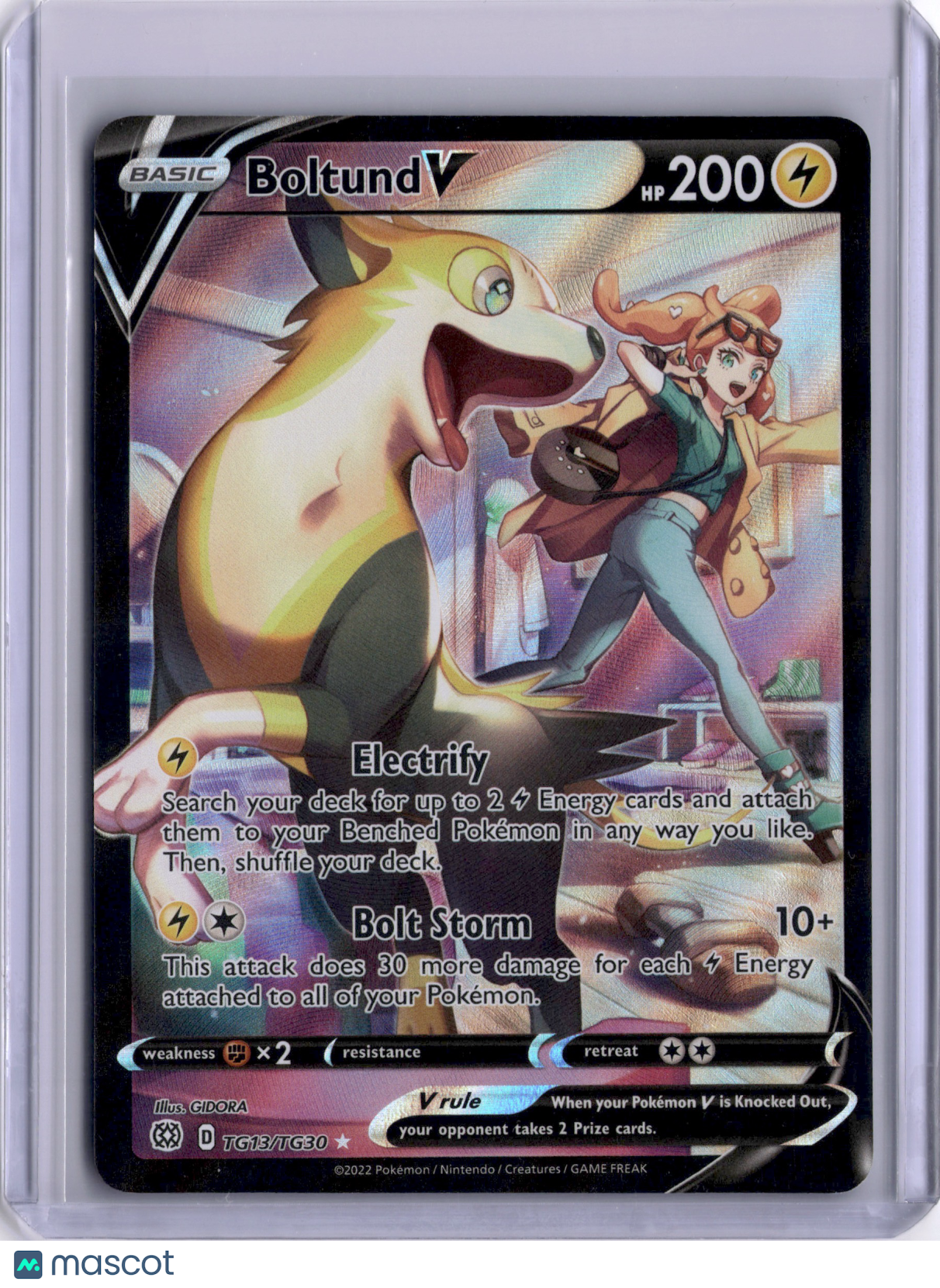 Boltund V Brilliant Stars TG13/TG30 Holo Trainer Gallery TCG
