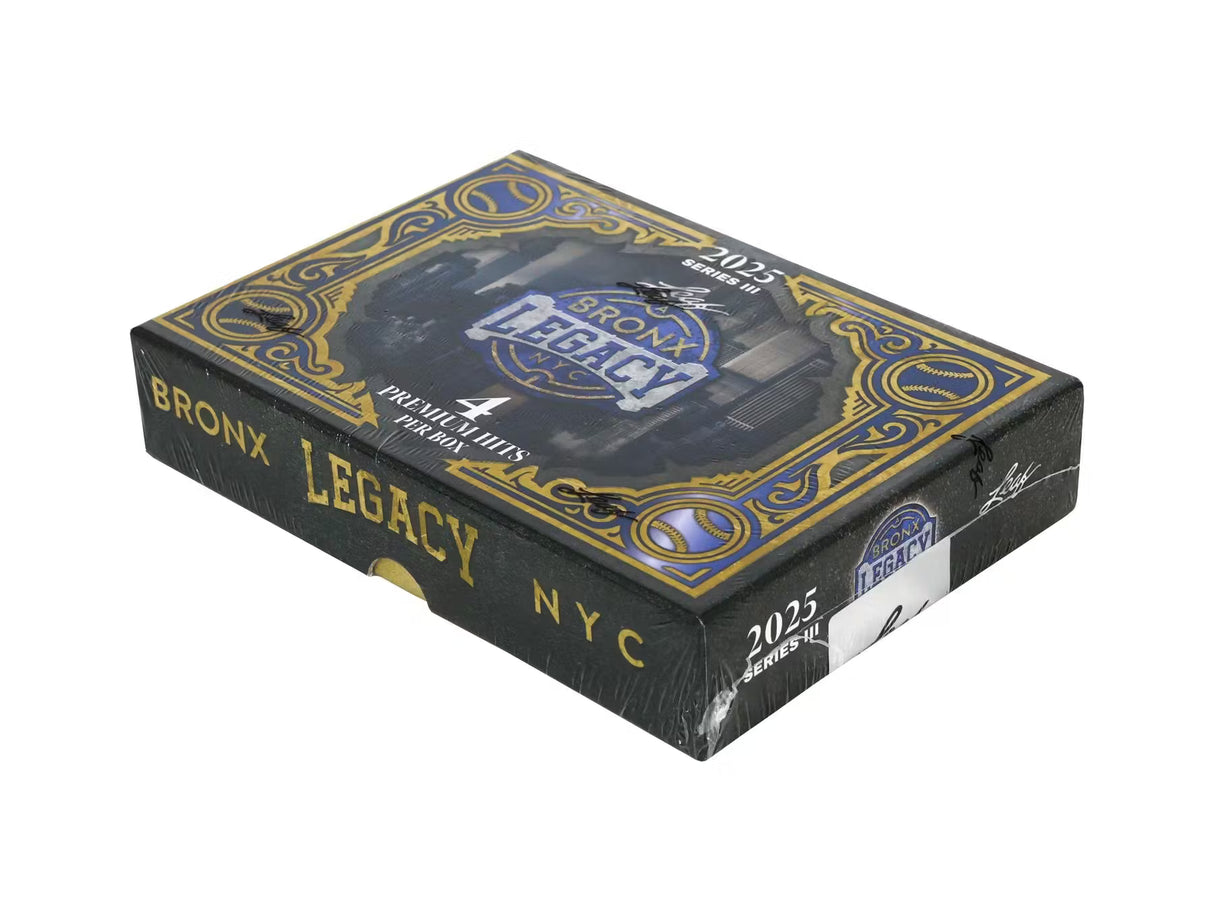 2025 Leaf Bronx Legacy Baseball Hobby Box