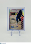 Malik Washington 2024 Leaf Metal Prism DRAFT BOUND Auto Autograph 1/1