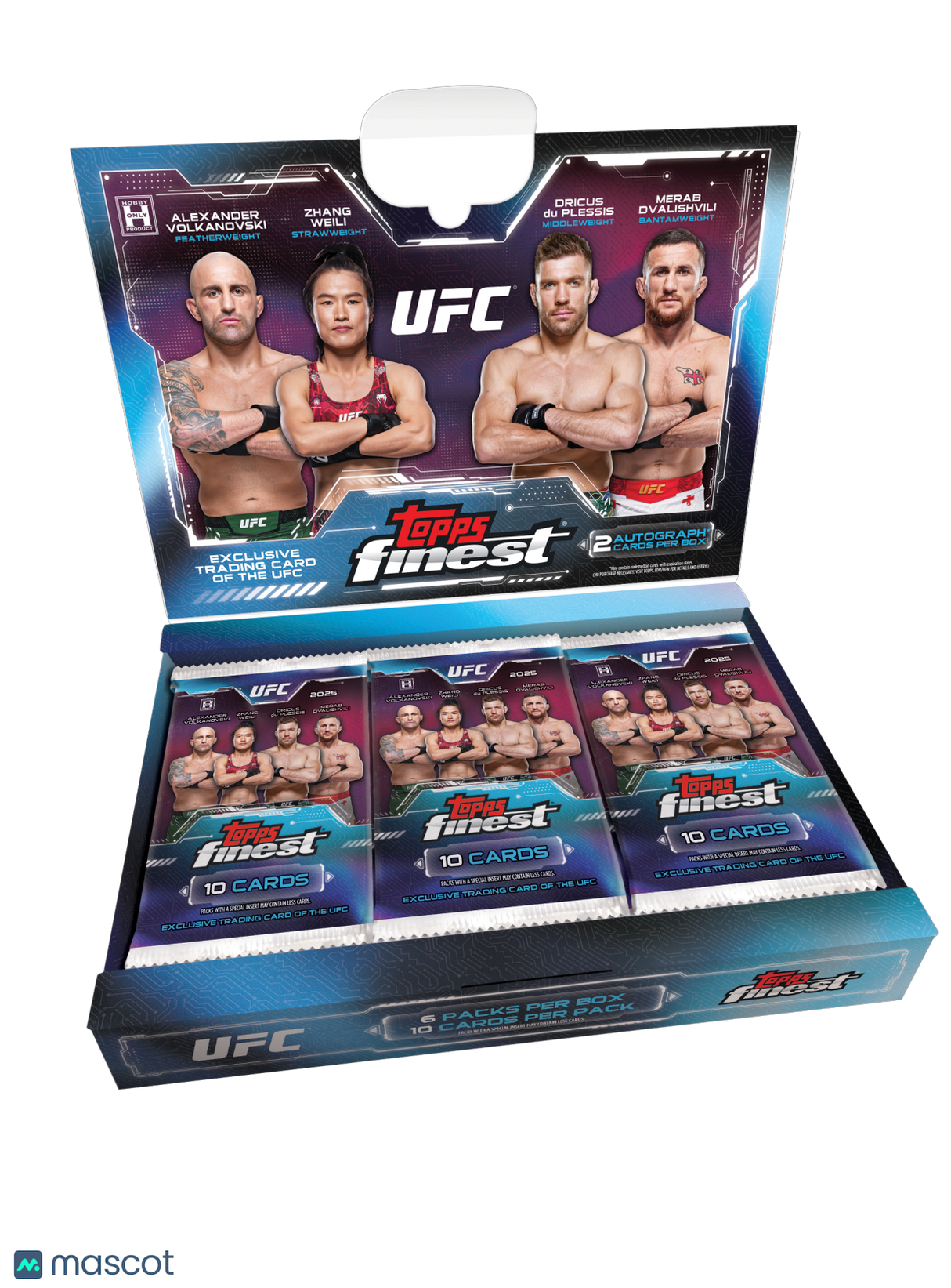 2025 Topps Finest UFC  Hobby Box