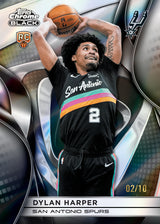 2025-26 Topps Chrome Black Basketball Hobby Box