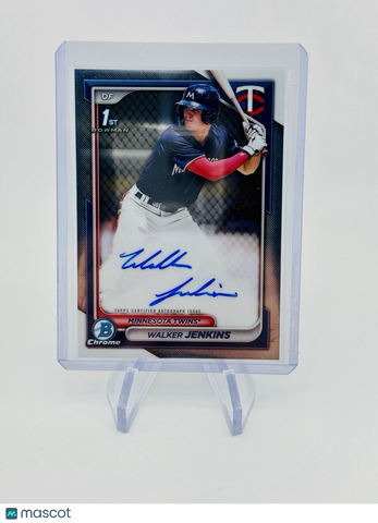 Walker Jenkins 2024 Bowman Chrome #CPA-WJ 1st Prospect Auto Autograph Twins