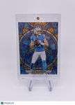 JUSTIN HERBERT 2023 PRIZM SILVER MOSAIC GLASS CASE HIT SSP CHARGERS OREGON