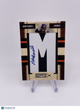 JOHN RANDLE 2010 EPIX CANTON LETTERMEN AUTO AUTOGRAPH JERSEY PATCH /50 Vikings