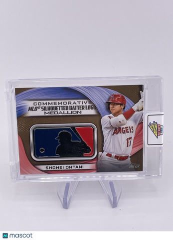 SHOHEI OHTANI 2022 TOPPS SERIES ONE MLB BATTER LOGO MEDALLION /99 PATCH