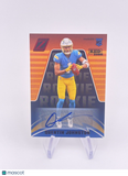 QUENTIN JOHNSTON 2023 ZENITH RED ZONE AUTO AUTOGRAPH ROOKIE RC CHARGERS