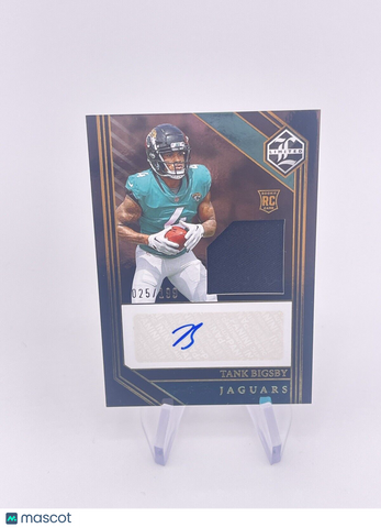 TANK BIGSBY 2023 LIMITED RPA /199 JERSEY PATCH AUTO AUTOGRAPH ROOKIE RC Jaguars