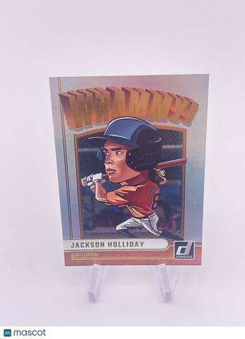 JACKSON HOLLIDAY 2024 DONRUSS WHAMMY CASE HIT ROOKIE RC Panini Orioles