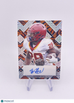 BREECE HALL 2022 LEAF METAL DRAFT AUTO AUTOGRAPH 5/5 Tiger Signature Jets