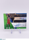 JERRY STACKHOUSE 2017 GREEN PRIZM /65 Auto Autograph Signature IN FLIGHT 76ers