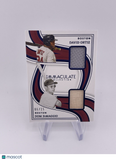 DAVID ORTIZ DOM DIMAGGIO 2023 IMMACULATE JERSEY PATCH BAT SAPPHIRE BLUE /15