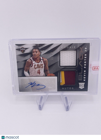 KEVIN PORTER JR 2019 RPA BLACK /49 JERSEY PATCH AUTO AUTOGRAPH ROOKIE RC /49