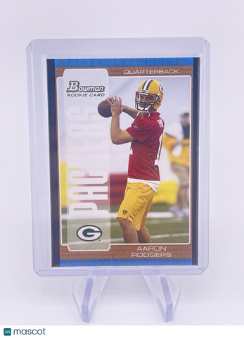 AARON RODGERS 2005 BOWMAN GOLD ROOKIE RC PACKERS JETS