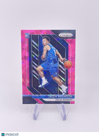 JALEN BRUNSON 2018 PRIZM PINK ICE ROOKIE RC MAVERICKS KNICKS PANINI