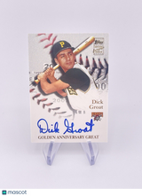 DICK GROAT 2001 TOPPS CERTIFIED AUTOGRAPH ISSUE AUTHENTIC AUTO PIRATES Signature