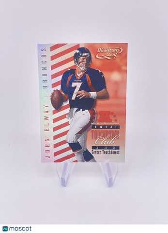 JOHN ELWAY 2001 DONRUSS QUANTUM LEAF /333 DENVER BRONCOS DONRUSS