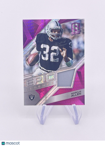 MARCUS ALLEN 2018 SPECTRA PINK PRIZM /15 Jersey Patch Raiders