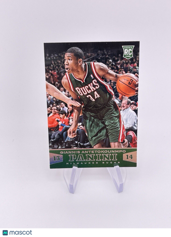 GIANNIS ANTETOKOUNMPO 2013 PANINI ROOKIE RC BUCKS MVP Champion