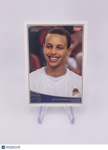 STEPHEN STEPH CURRY 2009 TOPPS ROOKIE RC WARRIORS MVP NBA CHAMP