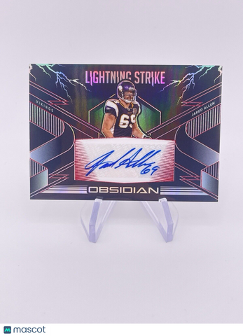 JARED ALLEN 2020 PRIZM RED OBSIDIAN AUTO AUTOGRAPH /10 SIGNATURE Vikings