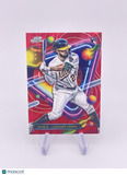 SHEA LANGELIERS 2023 TOPPS CHROME COSMIC RED REFRACTOR COSMIC 5/5 Rookie RC