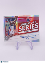 BRADLEY BEAL 2020 PRIZM OPTIC SILVER AUTO AUTOGRAPH WIZARDS signature