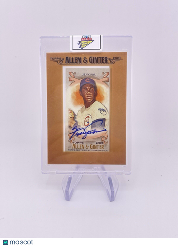 FERGIE JENKINS 2021 TOPPS ALLEN AND GINTER MINI FRAME AUTO AUTOGRAPH SIGNATURE