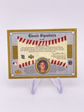 AL KALINE 2002 UPPER DECK SWEET SPOT AUTO AUTOGRAPH SIGNATURE CLASSIC