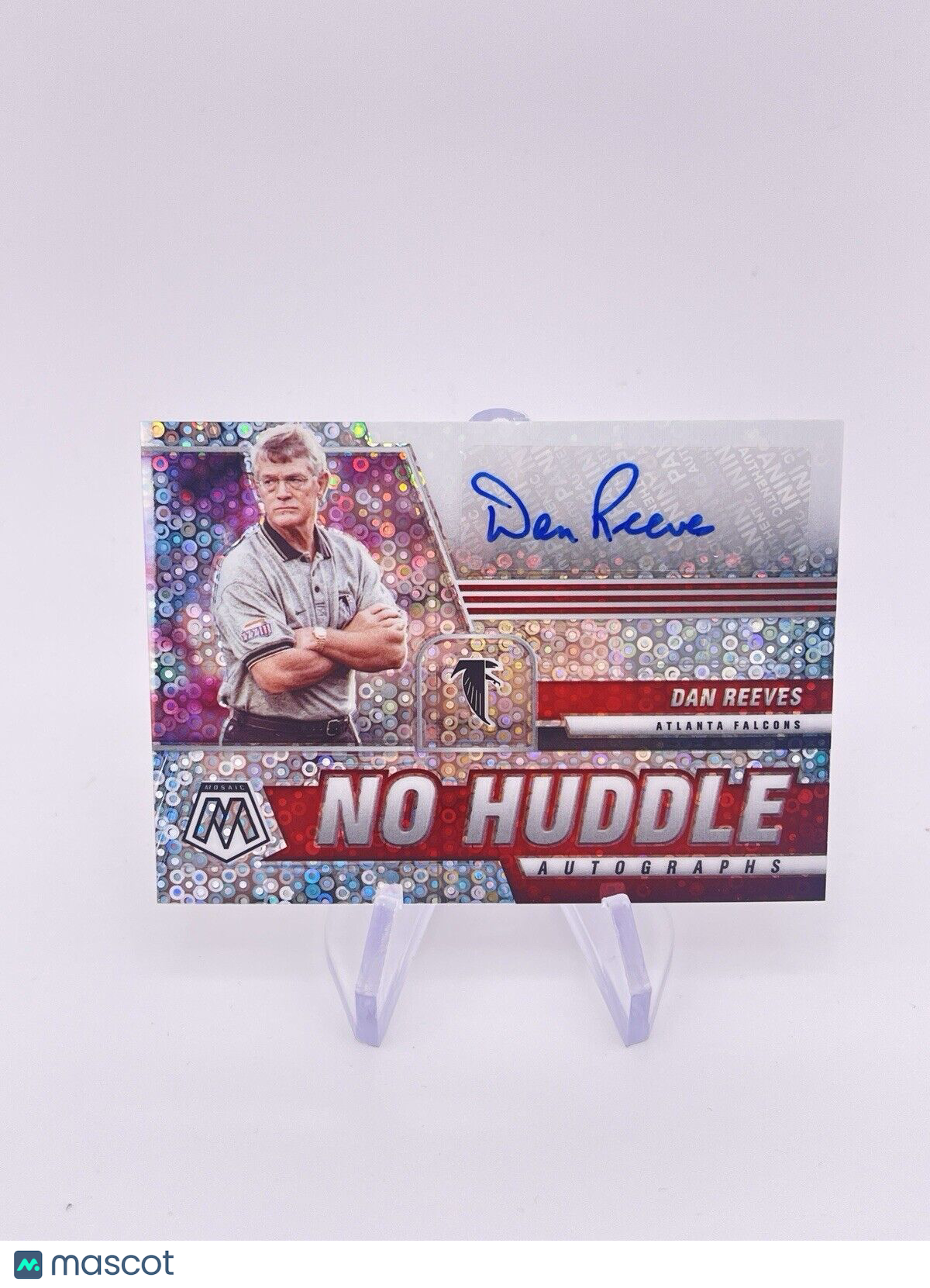 DAN REEVES 2021 PRIZM MOSAIC NO HUDDLE FAST BREAK AUTO AUTOGRAPH SIGNATURE
