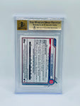 Cristian Hernandez 2021 Bowman Chrome Prospect Autographs BGS 9.5