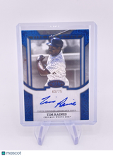 TIM RAINES 2024 TOPPS TIER ONE BLUE FOIL /75 Auto Autograph Signature White Sox